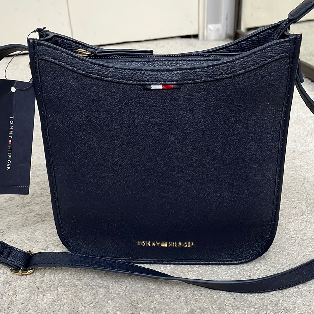 NWT Tommy Hilfiger Midnight Blue Crossbody Bag